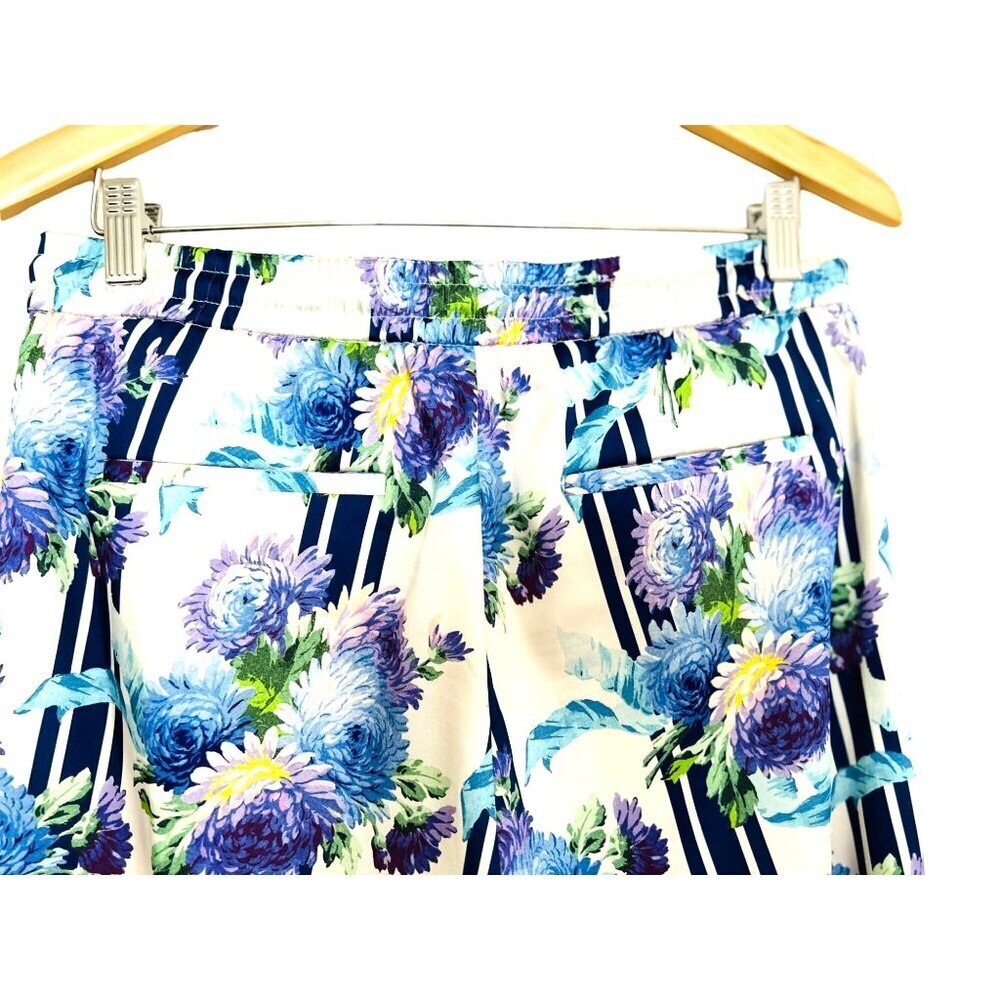 J.Crew Summer Pants Pull-Up Drawstring Floral Siz… - image 7